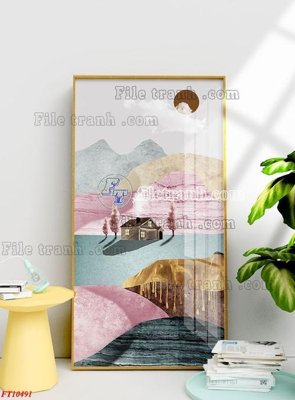 File tranh File tranh bộ hiện đại FT10491 (gốc) chủ đề trẻ em