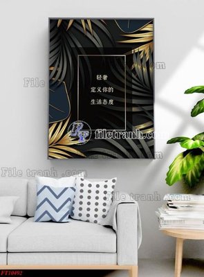 File PSD File tranh bộ hiện đại FT10492 (chất lượng in ấn)