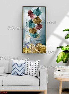 File in trần File tranh bộ hiện đại FT10493 (bản gốc) trời sao