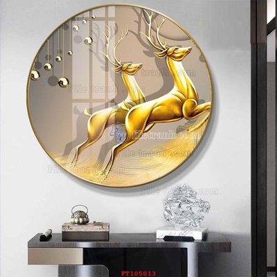 File tranh File tranh hiện đại pha lê gương FT105013 (ảnh gốc) in trần 3D