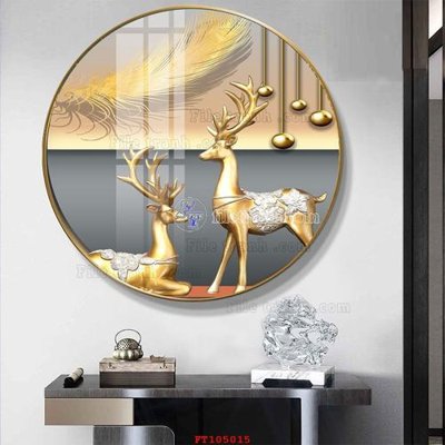 File in trần File tranh hiện đại pha lê gương FT105015 (bản gốc) bầu trời