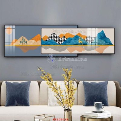 Tải file File tranh hiện đại pha lê gương FT105029 (ảnh gốc) in gạch men