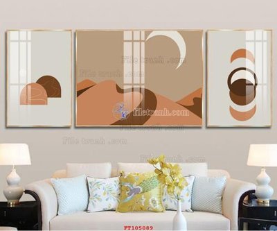 File in trần File tranh hiện đại pha lê gương FT105089 (file gốc) hoa văn 3D