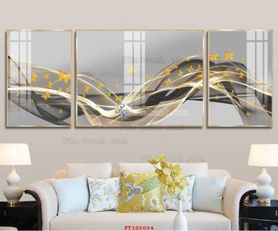 File tranh File tranh hiện đại pha lê gương FT105094 (gốc) in trên kính