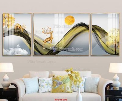 File gốc File tranh hiện đại pha lê gương FT105098 (cho in ấn) từ Filetranh.com