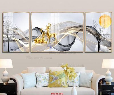 File gốc File tranh hiện đại pha lê gương FT105106 (PNG) chất lượng cao