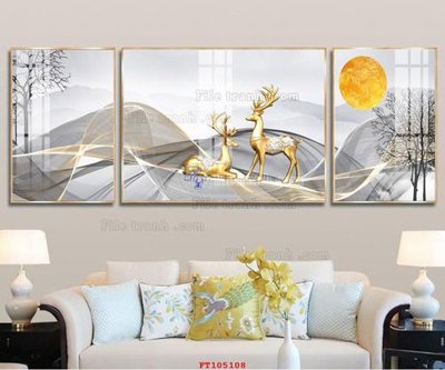 Tải file tranh gốc File tranh hiện đại pha lê gương FT105108 chất lượng cao