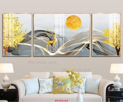 Tải file PSD File tranh hiện đại pha lê gương FT105109 (nguyên layer) để in