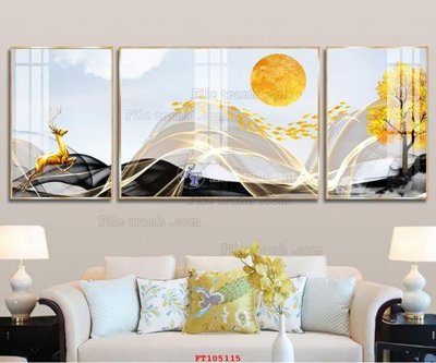 File gốc File tranh hiện đại pha lê gương FT105115 (PNG) chất lượng cao