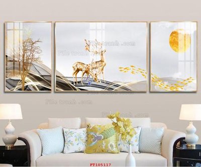 File tranh gốc File tranh hiện đại pha lê gương FT105117 (bản quyền) file PSD