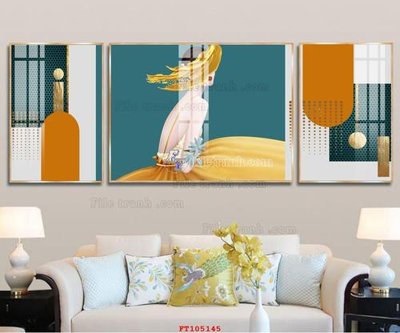 File in trần File tranh hiện đại pha lê gương FT105145 (bản gốc) trời sao