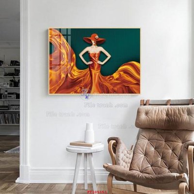 Tải file PSD File tranh hiện đại pha lê gương FT105151 (nguyên layer) để in