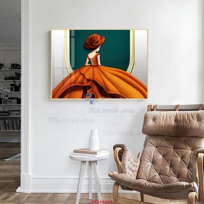 File tranh File tranh hiện đại pha lê gương FT105159 (gốc) chủ đề tĩnh vật