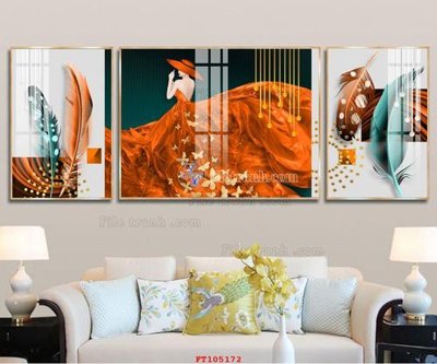File ảnh File tranh hiện đại pha lê gương FT105172 (gốc) in poster