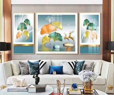 File gốc File tranh hiện đại pha lê gương FT105192 (PNG) không nền chất lượng