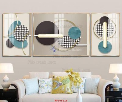 File tranh File tranh hiện đại pha lê gương FT105218 (gốc) chủ đề trừu tượng