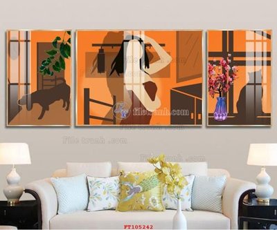 File gốc File tranh hiện đại pha lê gương FT105242 (cho in ấn) từ kho Filetranh