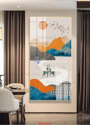 Download file File tranh hiện đại pha lê gương FT105277 (gốc) cho xưởng in
