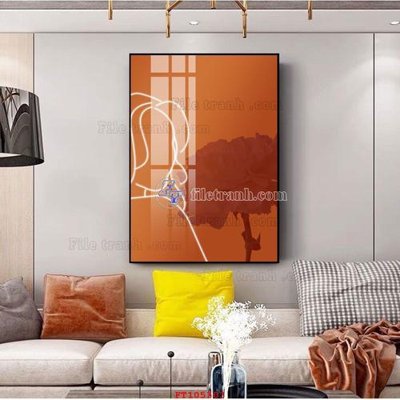 File gốc File tranh hiện đại pha lê gương FT105303 (bản quyền) cho in ấn