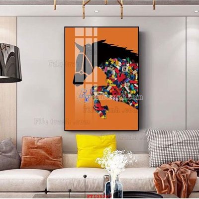 Tải file PSD File tranh hiện đại pha lê gương FT105307 (nguyên layer) để in