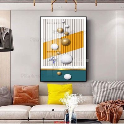 File in trần File tranh hiện đại pha lê gương FT105336 (bản gốc) phong cảnh