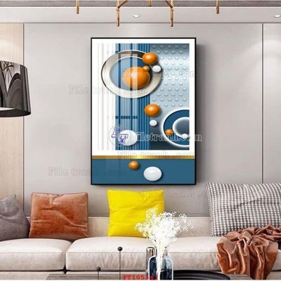 Chi tiết file gốc File tranh hiện đại pha lê gương FT105341 (cho in tráng gương)