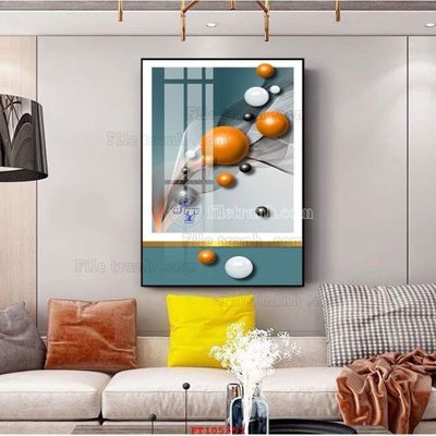 File tranh File tranh hiện đại pha lê gương FT105351 (gốc) chủ đề động vật