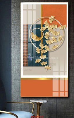 File tranh File tranh hiện đại pha lê gương FT105372 (ảnh gốc) in trần nhà