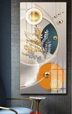 File gốc File tranh hiện đại pha lê gương FT105393 (PSD/TIFF) độ phân giải cao