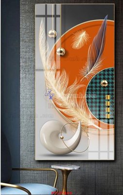 File gốc File tranh hiện đại pha lê gương FT105404 (in mica) cắt laser