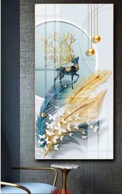 Hình ảnh gốc File tranh hiện đại pha lê gương FT105414 (để in khổ lớn)