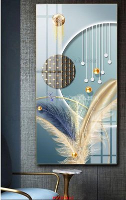 File gốc File tranh hiện đại pha lê gương FT105422 (in mica) làm bảng hiệu