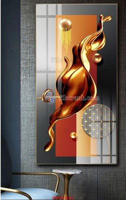 Cung cấp file tranh gốc File tranh hiện đại pha lê gương FT105425 độc quyền