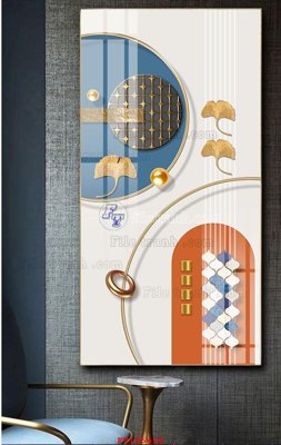 Tải file tranh gốc File tranh hiện đại pha lê gương FT105428 chất lượng cao