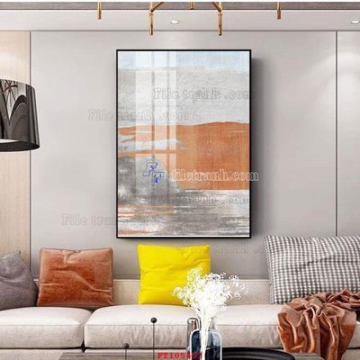 File in trần File tranh hiện đại pha lê gương FT105453 (bản gốc) 5D
