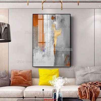 Tải file PSD File tranh hiện đại pha lê gương FT105455 (nguyên layer) để in