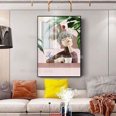 File gốc File tranh hiện đại pha lê gương FT105473 (ảnh chi tiết) để in lụa