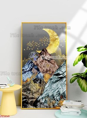 File PSD File tranh bộ hiện đại FT433549 (bản gốc) dễ dàng edit