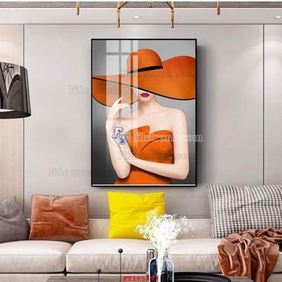 File tranh File tranh hiện đại pha lê gương FT105492 (gốc) chủ đề động vật