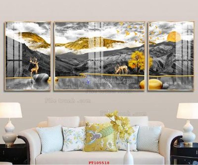 File ảnh File tranh hiện đại pha lê gương FT105518 (gốc) in quảng cáo ngoài trời