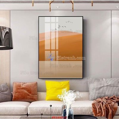 File tranh File tranh hiện đại pha lê gương FT105523 (gốc) in trên kính
