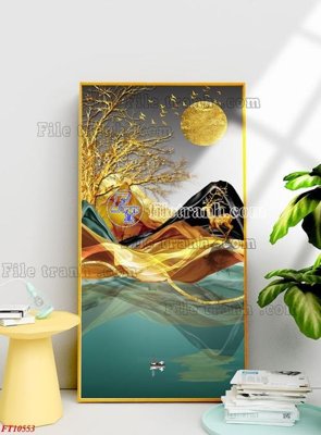 Tải về file gốc File tranh bộ hiện đại FT469553 (chuẩn in ấn)