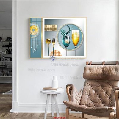 Download file File tranh hiện đại pha lê gương FT105560 (gốc) in mica cao cấp