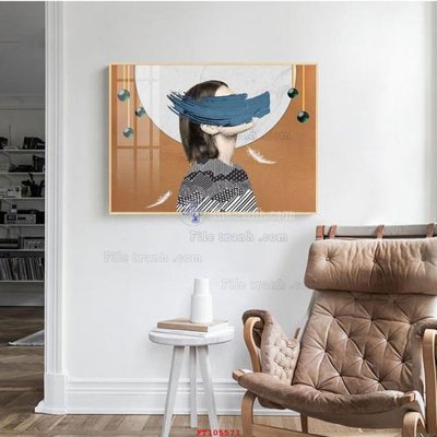 File gốc File tranh hiện đại pha lê gương FT105571 (phong cách) cổ điển