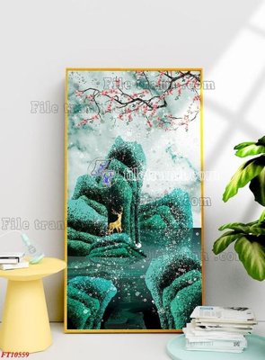 Download file ảnh gốc File tranh bộ hiện đại FT523559 để in ấn