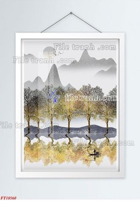 File tranh File tranh bộ hiện đại FT532560 (gốc) chủ đề con người