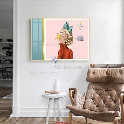 File in mica File tranh hiện đại pha lê gương FT105626 (bản gốc) sắc sảo