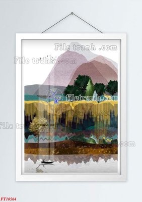 File tranh gốc File tranh bộ hiện đại FT568564 (sắc nét từng chi tiết)