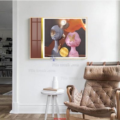 Download file File tranh hiện đại pha lê gương FT105646 (chuẩn in) File tranh hiện đại pha lê gương FT105646