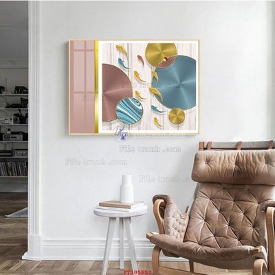 Chi tiết file tranh tráng gương File tranh hiện đại pha lê gương FT105653 (ảnh gốc)